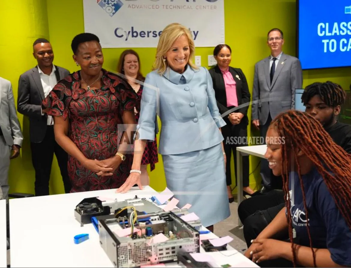 John Irungu during a work tour with Kenya and USA First Ladies Mama Rachel Ruto and Jill Biden, photograph 1 of 3